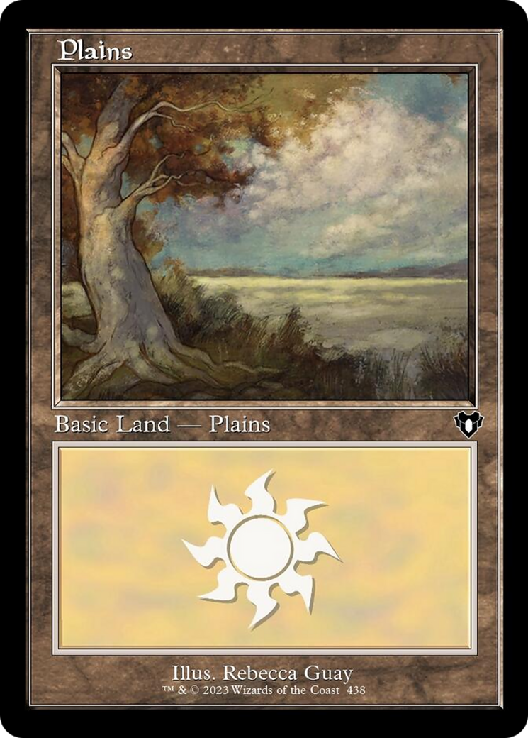 Plains (438) (Retro) [Commander Masters] | Eastridge Sports Cards & Games