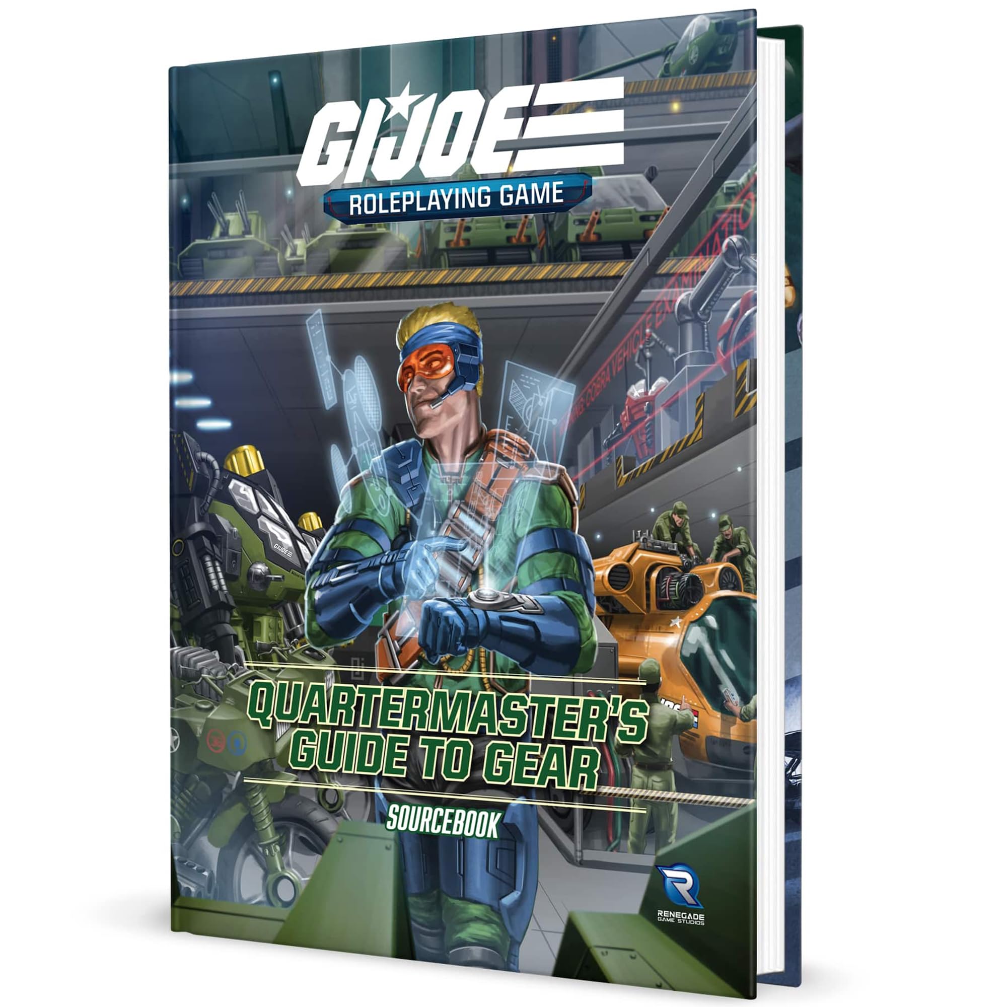 G.I. Joe - RPG Quartermaster's Guide to Gear Sourcebook (HC) | Eastridge Sports Cards & Games