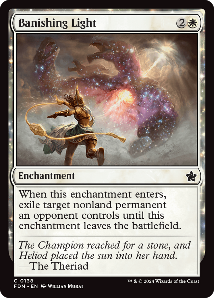 Banishing Light [Foundations] | Eastridge Sports Cards & Games