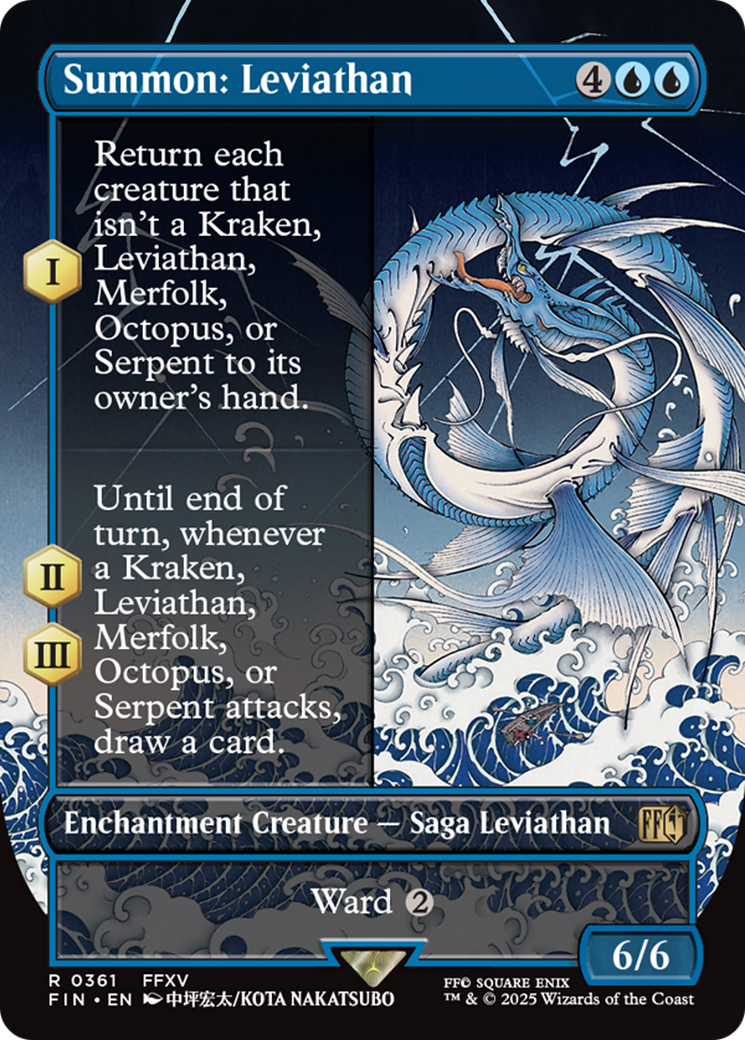 Summon: Leviathan (Borderless) [FINAL FANTASY] | Eastridge Sports Cards & Games