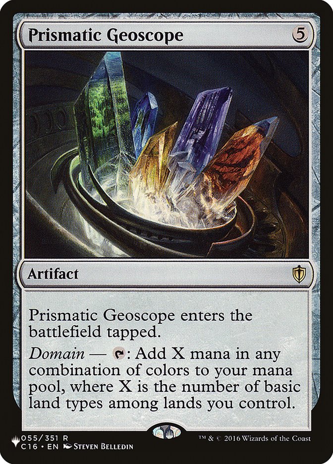 Prismatic Geoscope [The List] | Eastridge Sports Cards & Games