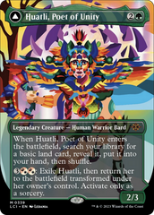 Huatli, Poet of Unity // Roar of the Fifth People (Borderless) [The Lost Caverns of Ixalan] | Eastridge Sports Cards & Games