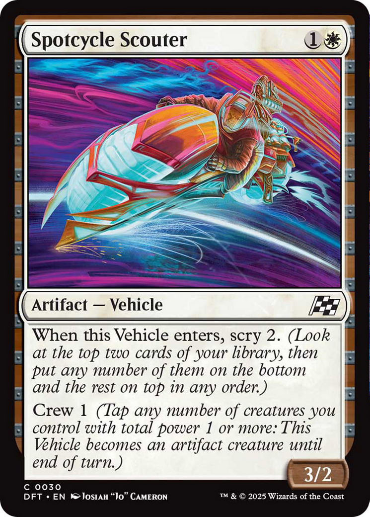 Spotcycle Scouter [Aetherdrift] | Eastridge Sports Cards & Games