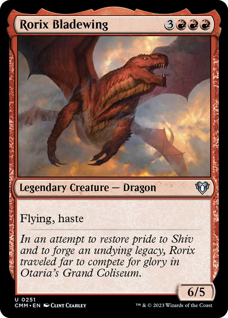 Rorix Bladewing [Commander Masters] | Eastridge Sports Cards & Games