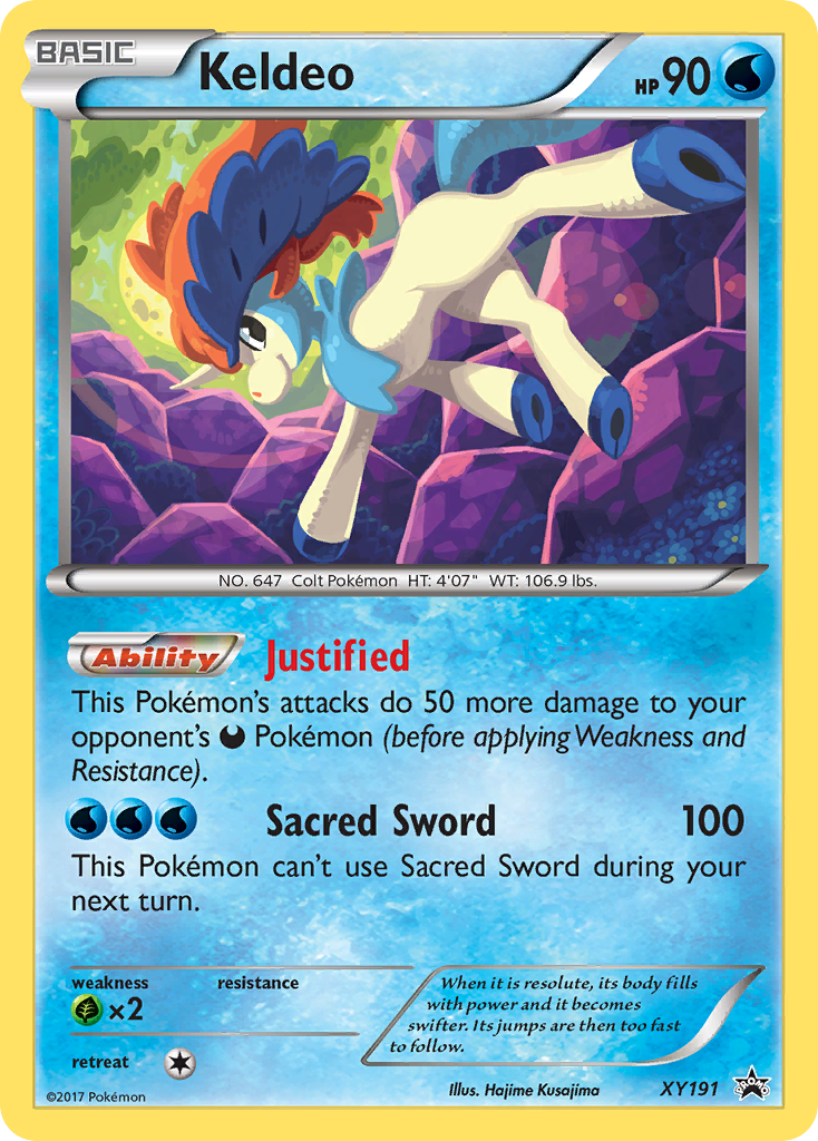 Keldeo (XY191) [XY: Black Star Promos] | Eastridge Sports Cards & Games