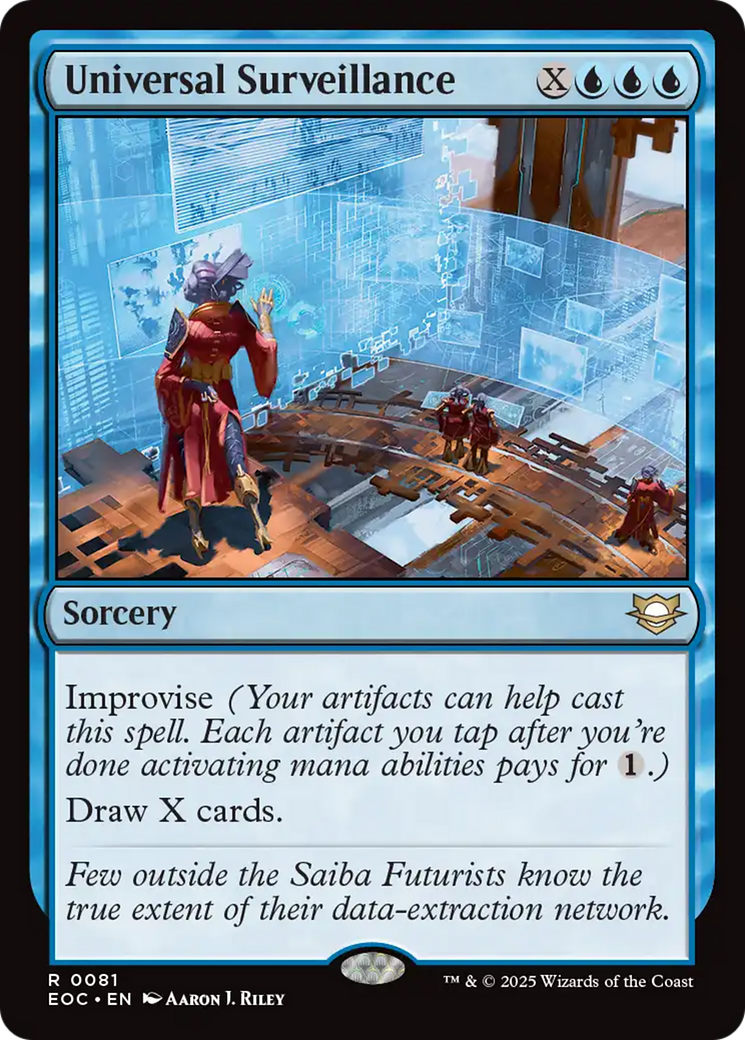 Universal Surveillance [Edge of Eternities Commander] | Eastridge Sports Cards & Games