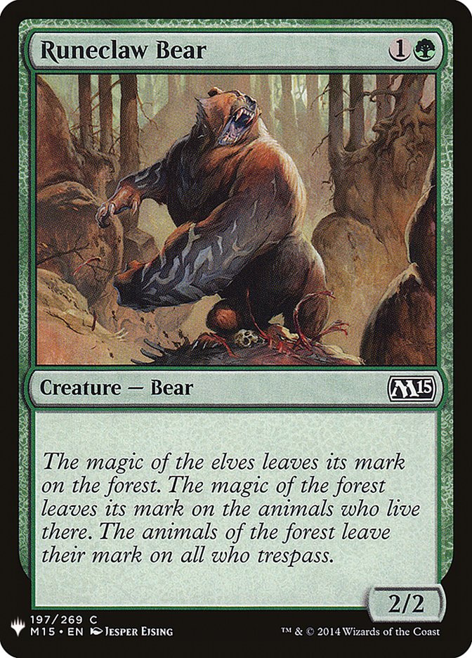 Runeclaw Bear [Mystery Booster] | Eastridge Sports Cards & Games