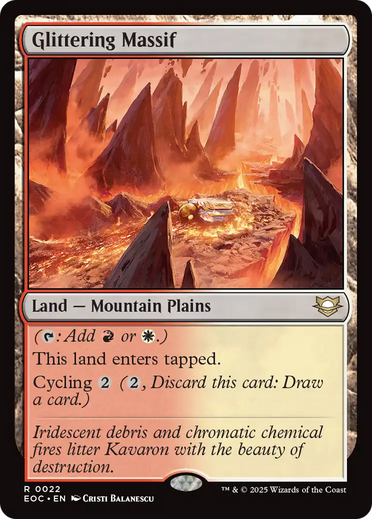 Glittering Massif [Edge of Eternities Commander] | Eastridge Sports Cards & Games