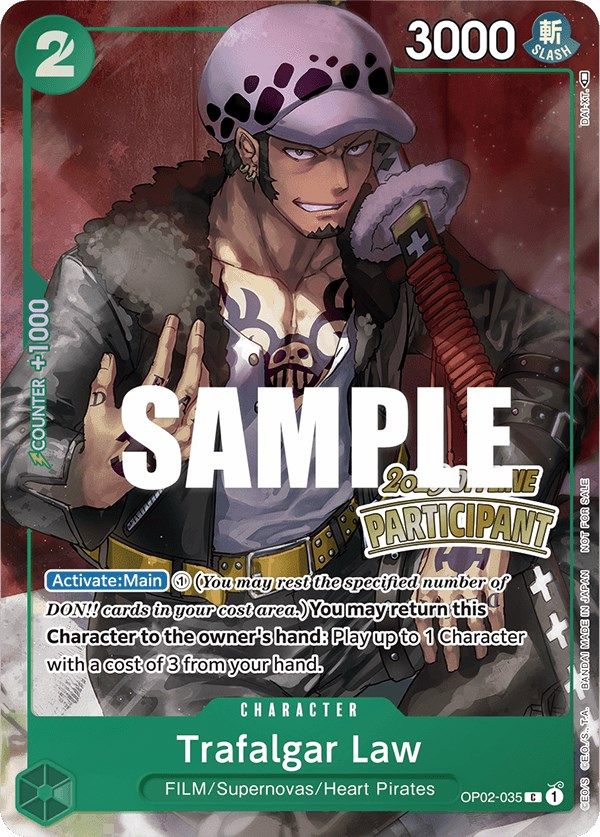 Trafalgar Law (Offline Regional 2023) [Participant] [One Piece Promotion Cards] | Eastridge Sports Cards & Games