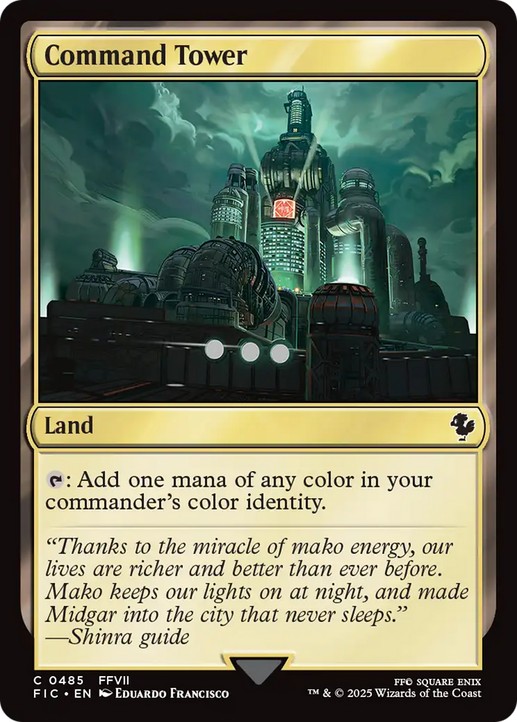 Command Tower (0485) [FINAL FANTASY Commander] | Eastridge Sports Cards & Games