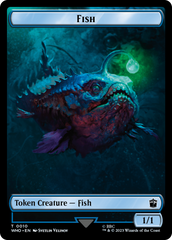 Fish // Alien Insect Double-Sided Token [Doctor Who Tokens] | Eastridge Sports Cards & Games