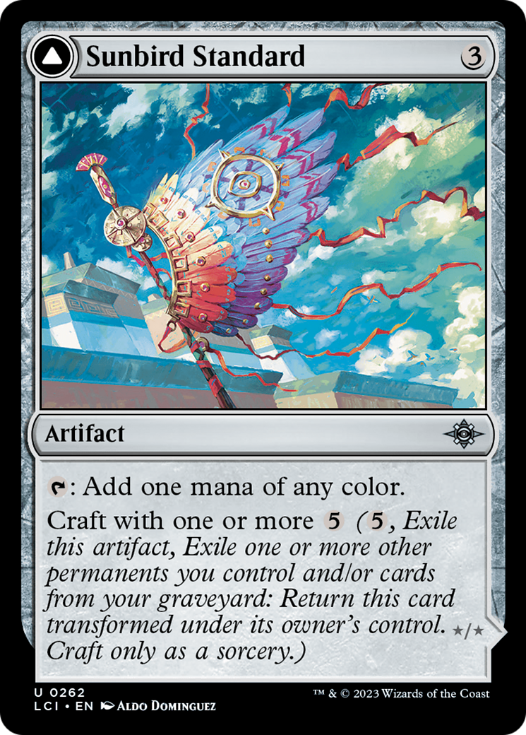 Sunbird Standard // Sunbird Effigy [The Lost Caverns of Ixalan] | Eastridge Sports Cards & Games