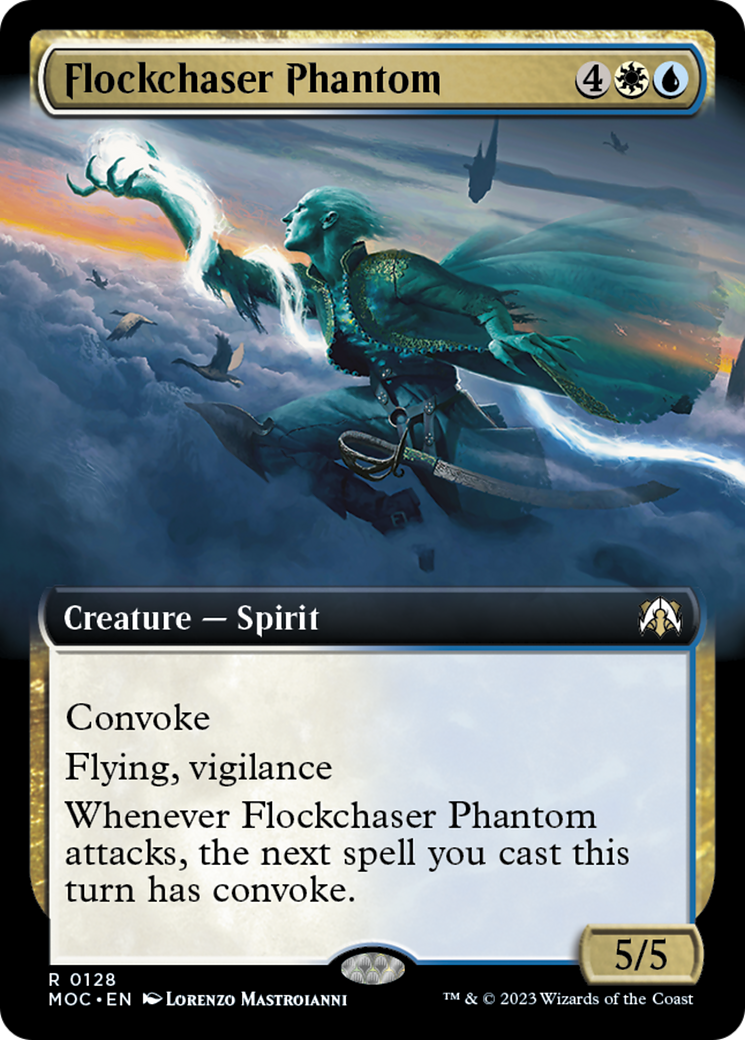 Flockchaser Phantom (Extended Art) [March of the Machine Commander] | Eastridge Sports Cards & Games