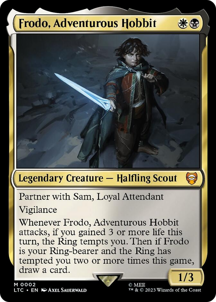 Frodo, Adventurous Hobbit [The Lord of the Rings: Tales of Middle-Earth Commander] | Eastridge Sports Cards & Games