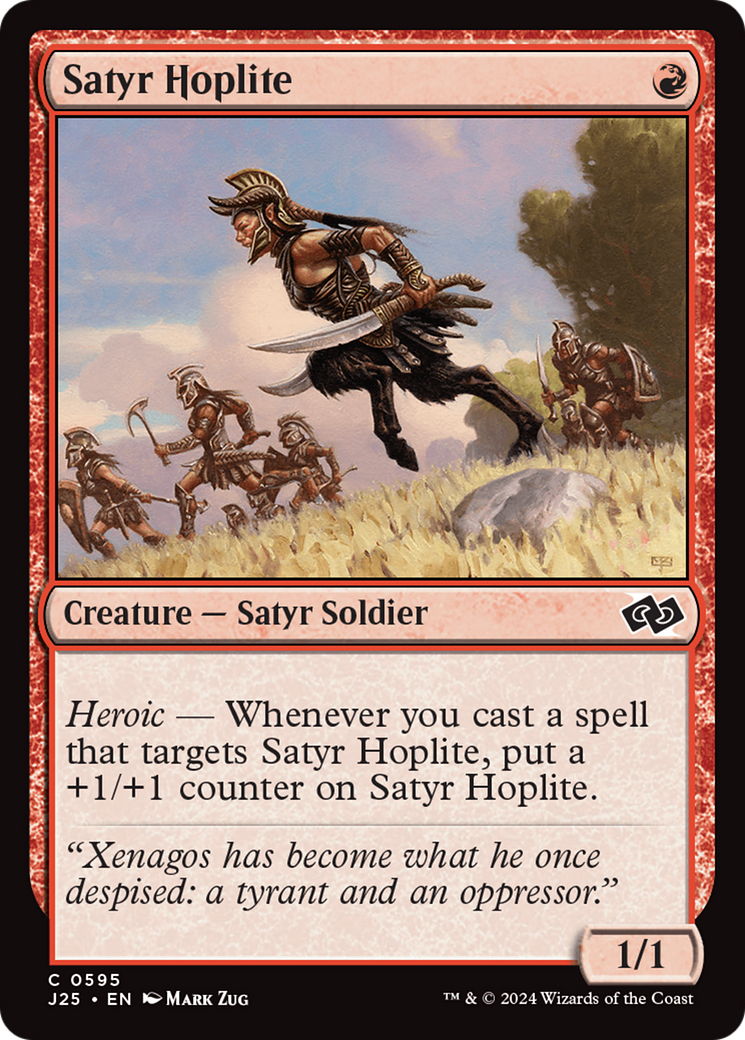 Satyr Hoplite [Foundations Jumpstart] | Eastridge Sports Cards & Games