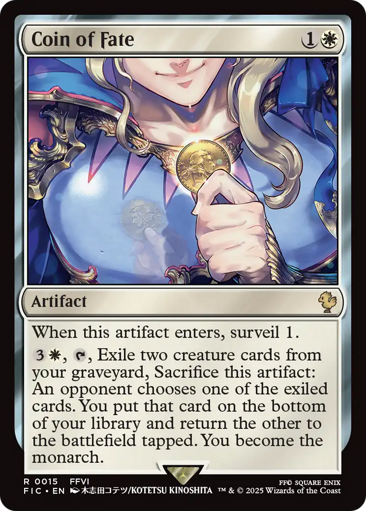 Coin of Fate [FINAL FANTASY Commander] | Eastridge Sports Cards & Games
