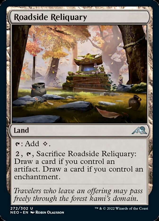 Roadside Reliquary [Kamigawa: Neon Dynasty] | Eastridge Sports Cards & Games