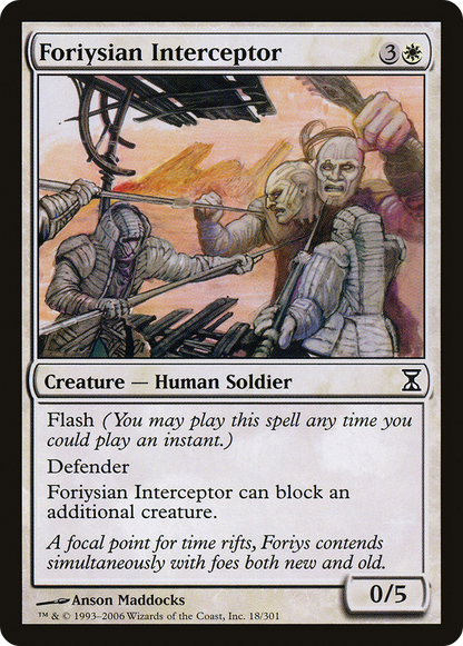Foriysian Interceptor [Time Spiral]