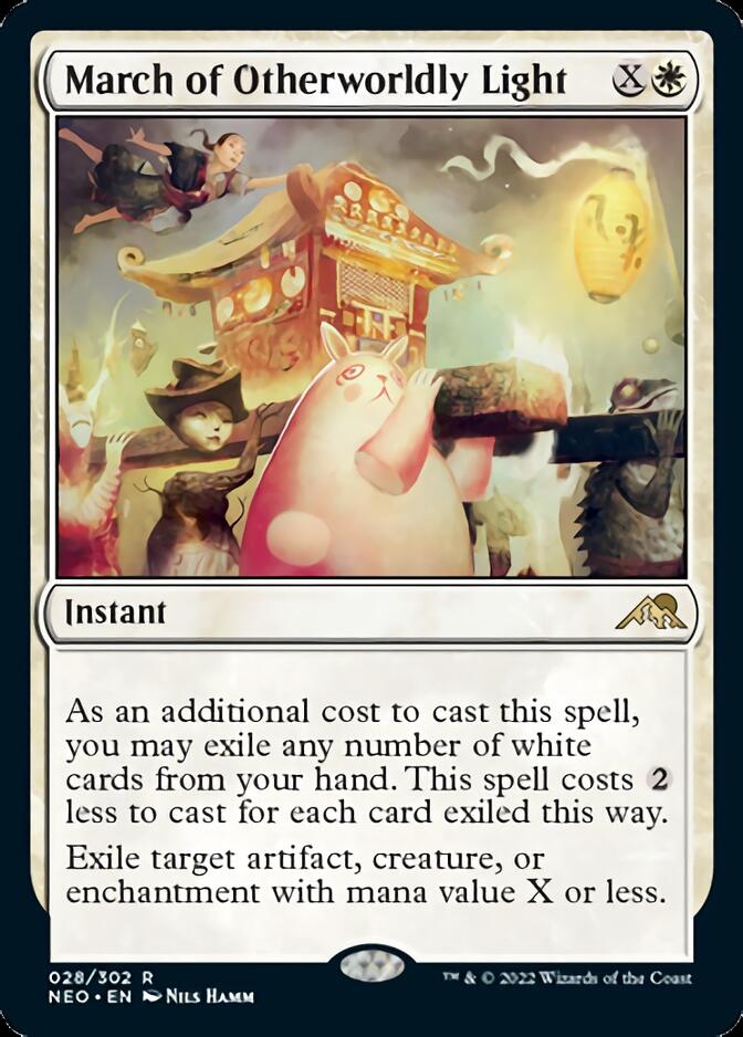 March of Otherworldly Light [Kamigawa: Neon Dynasty] | Eastridge Sports Cards & Games