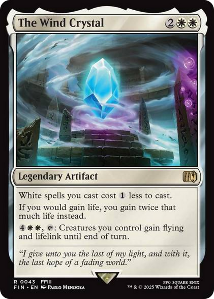 The Wind Crystal [FINAL FANTASY] | Eastridge Sports Cards & Games