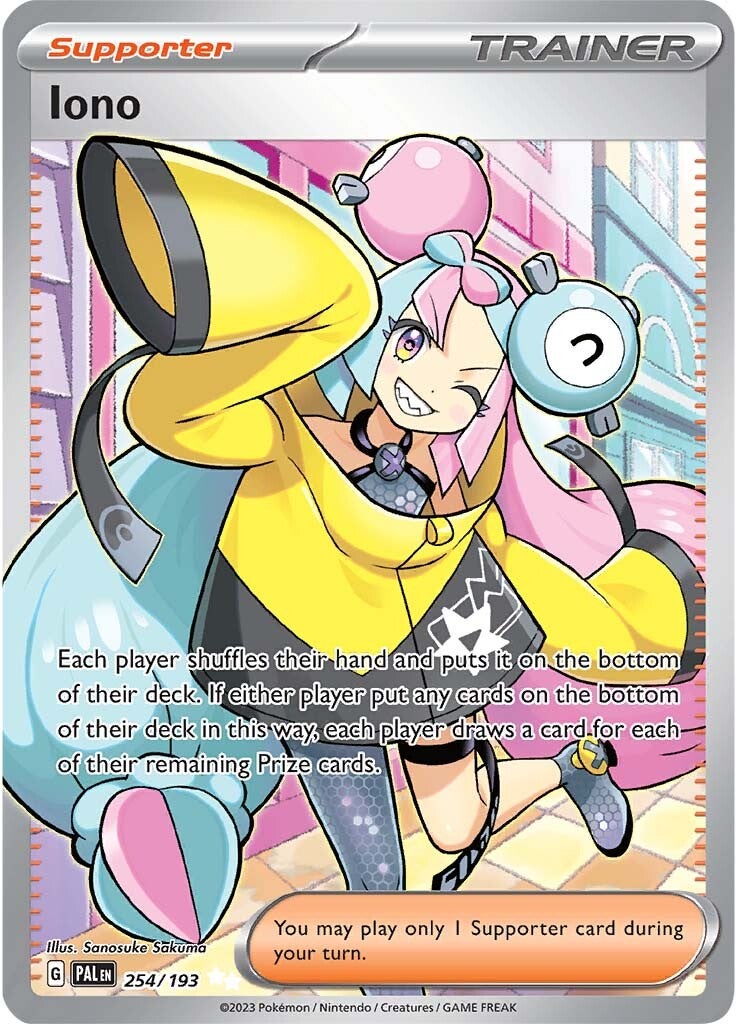 Iono (254/193) [Scarlet & Violet: Paldea Evolved] | Eastridge Sports Cards & Games