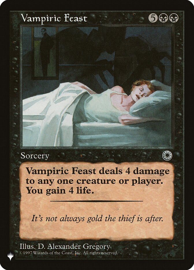 Vampiric Feast [The List] | Eastridge Sports Cards & Games