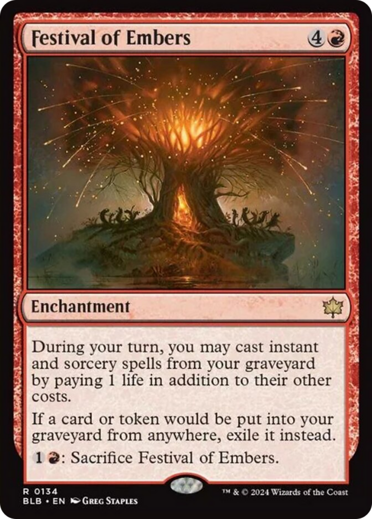 Festival of Embers [Bloomburrow] | Eastridge Sports Cards & Games