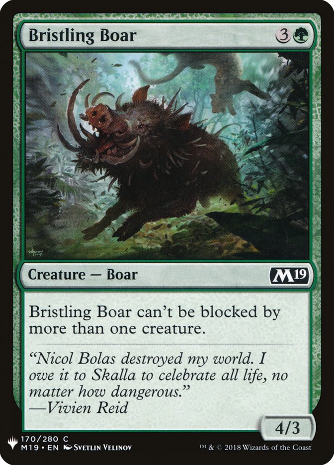 Bristling Boar [Mystery Booster] | Eastridge Sports Cards & Games