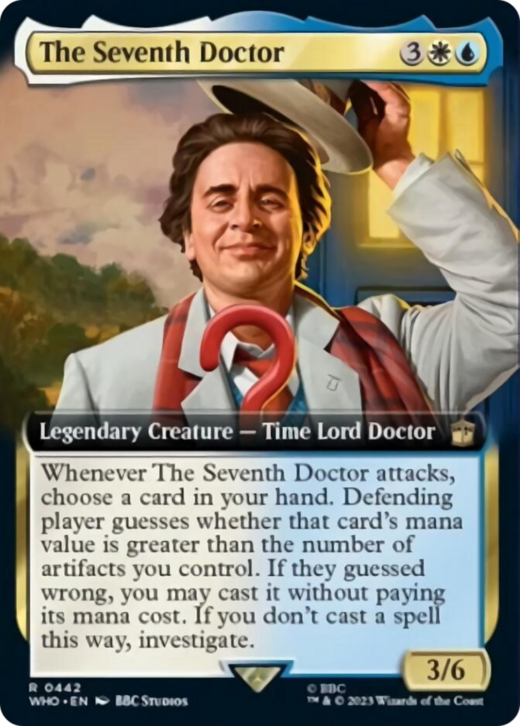 The Seventh Doctor (Extended Art) [Doctor Who] | Eastridge Sports Cards & Games