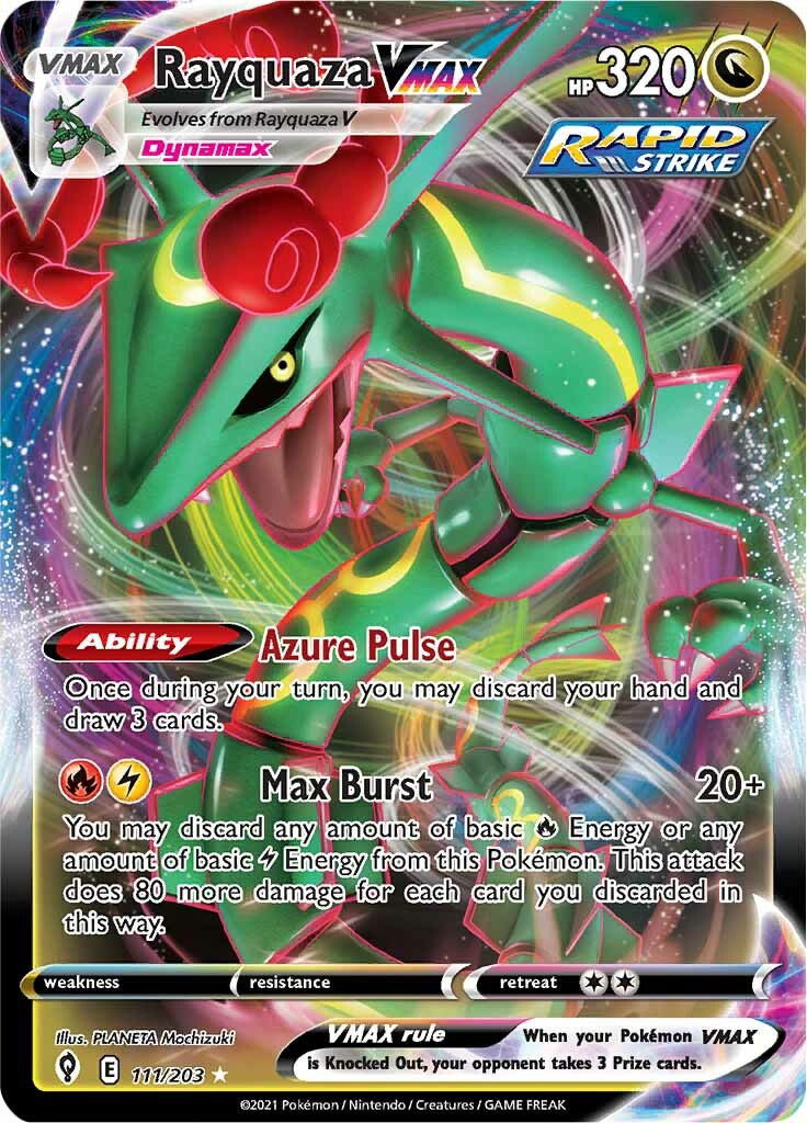 Rayquaza VMAX (111/203) [Sword & Shield: Evolving Skies] | Eastridge Sports Cards & Games