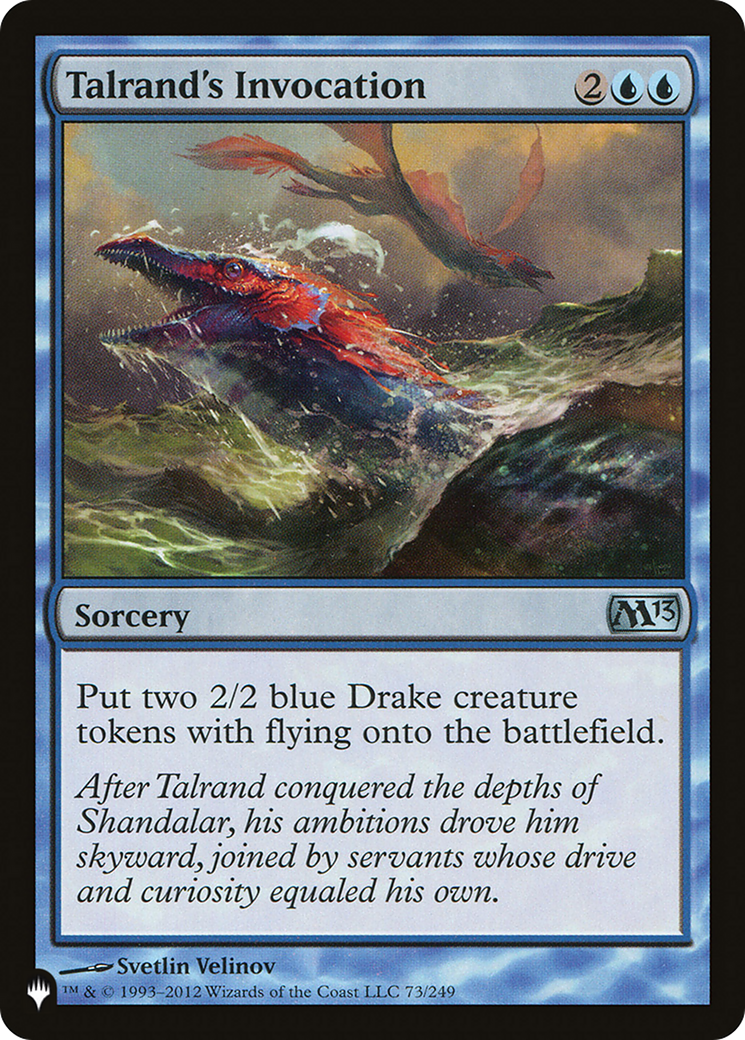 Talrand's Invocation [The List] | Eastridge Sports Cards & Games