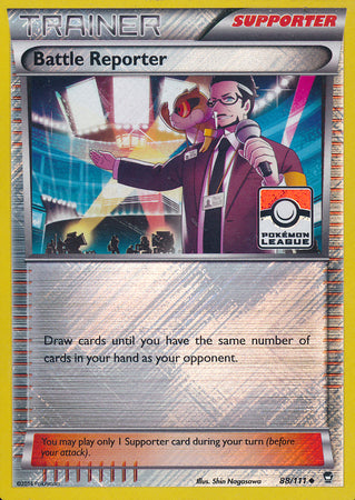 Battle Reporter (88/111) (League Promo) [XY: Furious Fists] | Eastridge Sports Cards & Games