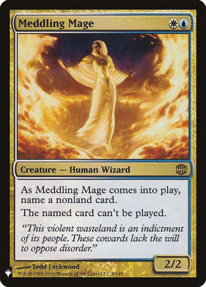 Meddling Mage [Mystery Booster] | Eastridge Sports Cards & Games
