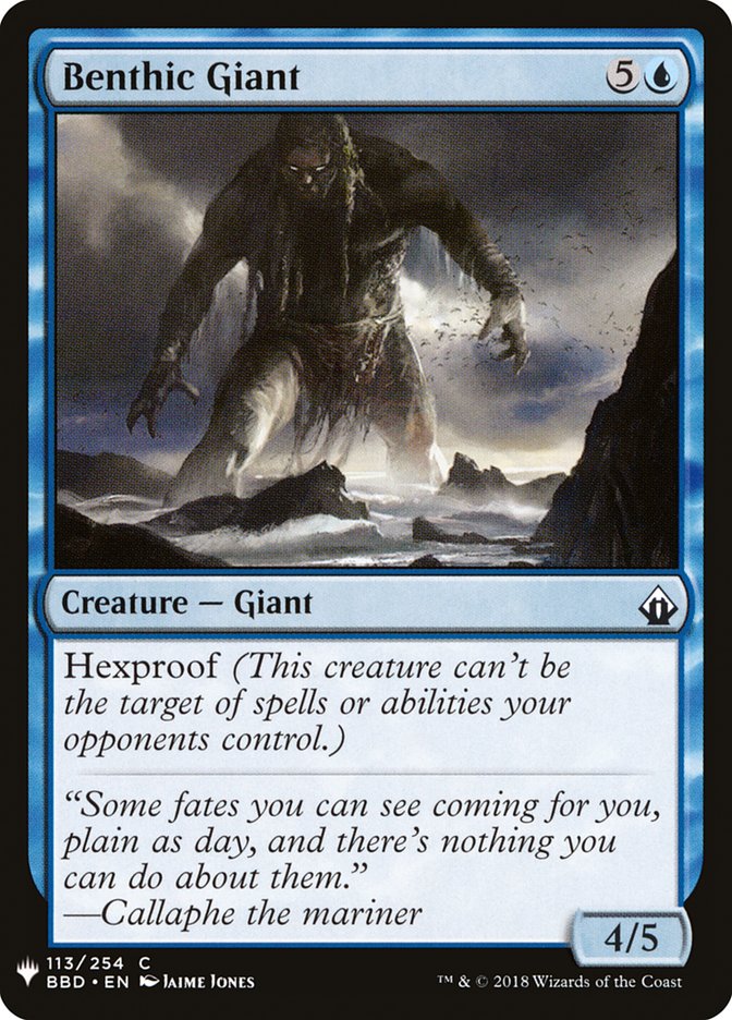 Benthic Giant [Mystery Booster] | Eastridge Sports Cards & Games