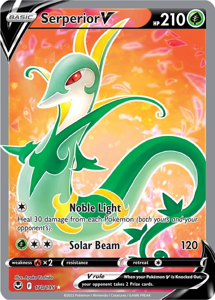 Serperior V (170/195) [Sword & Shield: Silver Tempest] | Eastridge Sports Cards & Games