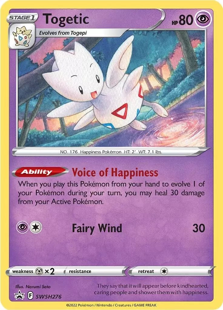 Togetic (SWSH276) [Sword & Shield: Black Star Promos] | Eastridge Sports Cards & Games