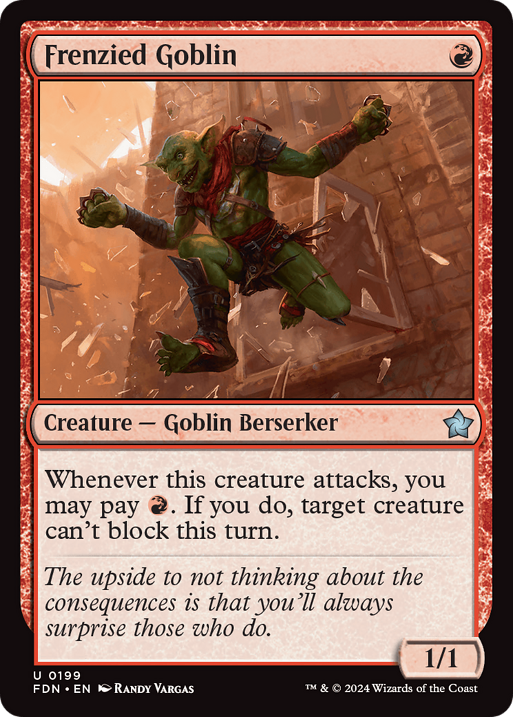 Frenzied Goblin [Foundations] | Eastridge Sports Cards & Games