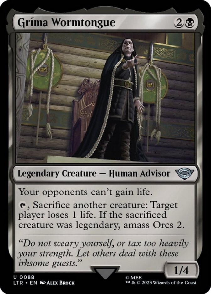 Grima Wormtongue [The Lord of the Rings: Tales of Middle-Earth] | Eastridge Sports Cards & Games