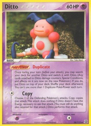 Ditto (38/113) (Stamped) [EX: Delta Species] | Eastridge Sports Cards & Games