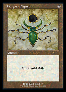 Golgari Signet (Retro) [Secret Lair Drop Series] | Eastridge Sports Cards & Games