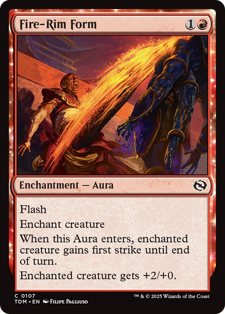Fire-Rim Form [Tarkir: Dragonstorm] | Eastridge Sports Cards & Games
