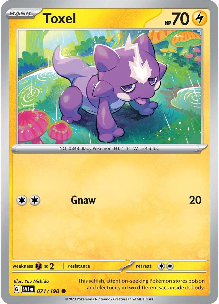 Toxel (071/198) [Scarlet & Violet: Base Set] | Eastridge Sports Cards & Games