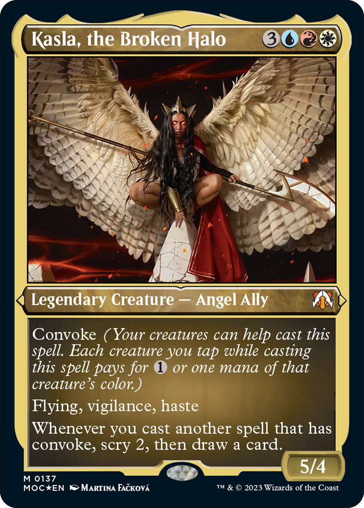 Kasla, the Broken Halo (Display Commander) [March of the Machine Commander] | Eastridge Sports Cards & Games