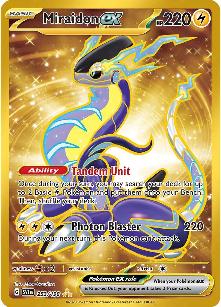 Miraidon ex (253/198) [Scarlet & Violet: Base Set] | Eastridge Sports Cards & Games