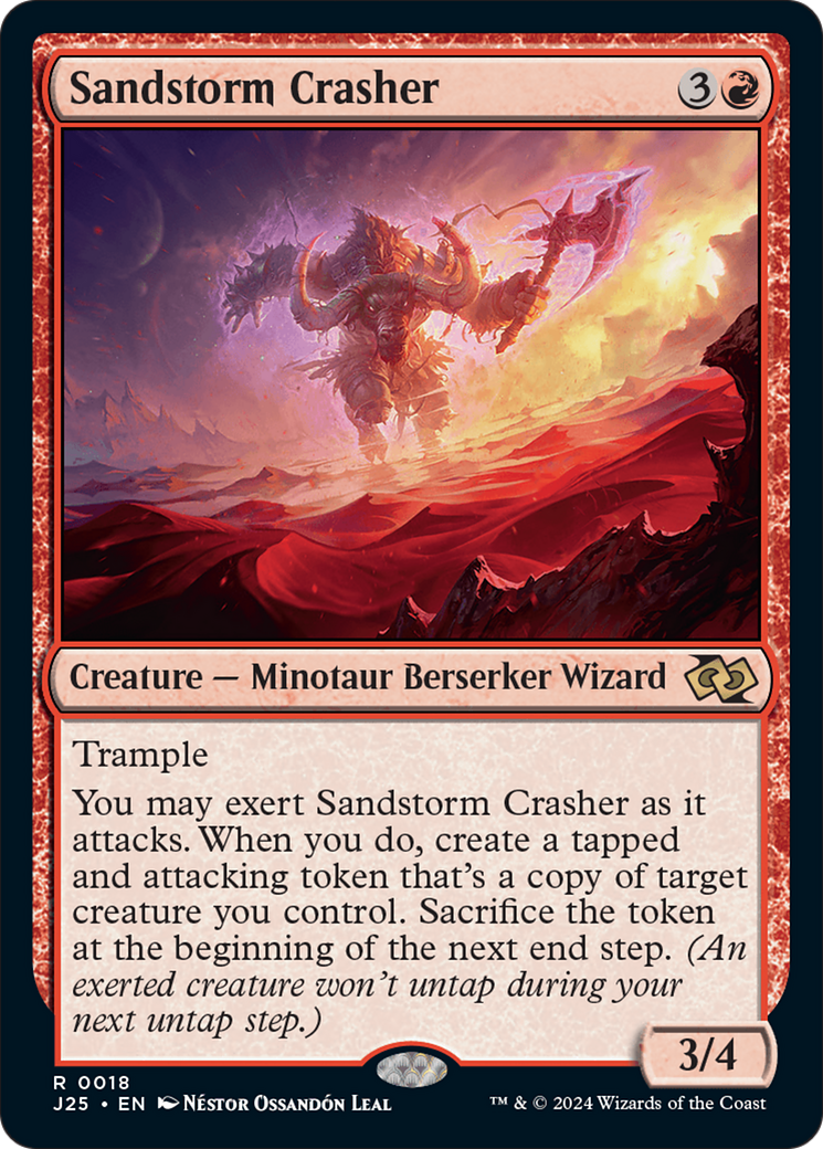 Sandstorm Crasher [Foundations Jumpstart] | Eastridge Sports Cards & Games