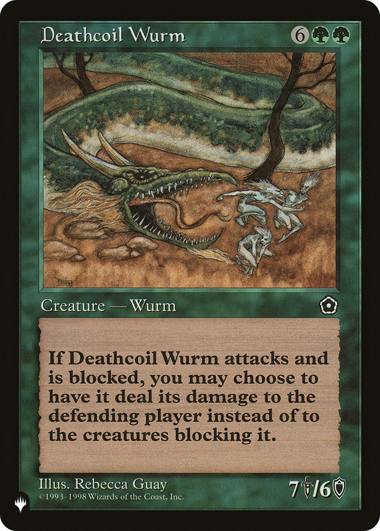 Deathcoil Wurm [The List] | Eastridge Sports Cards & Games