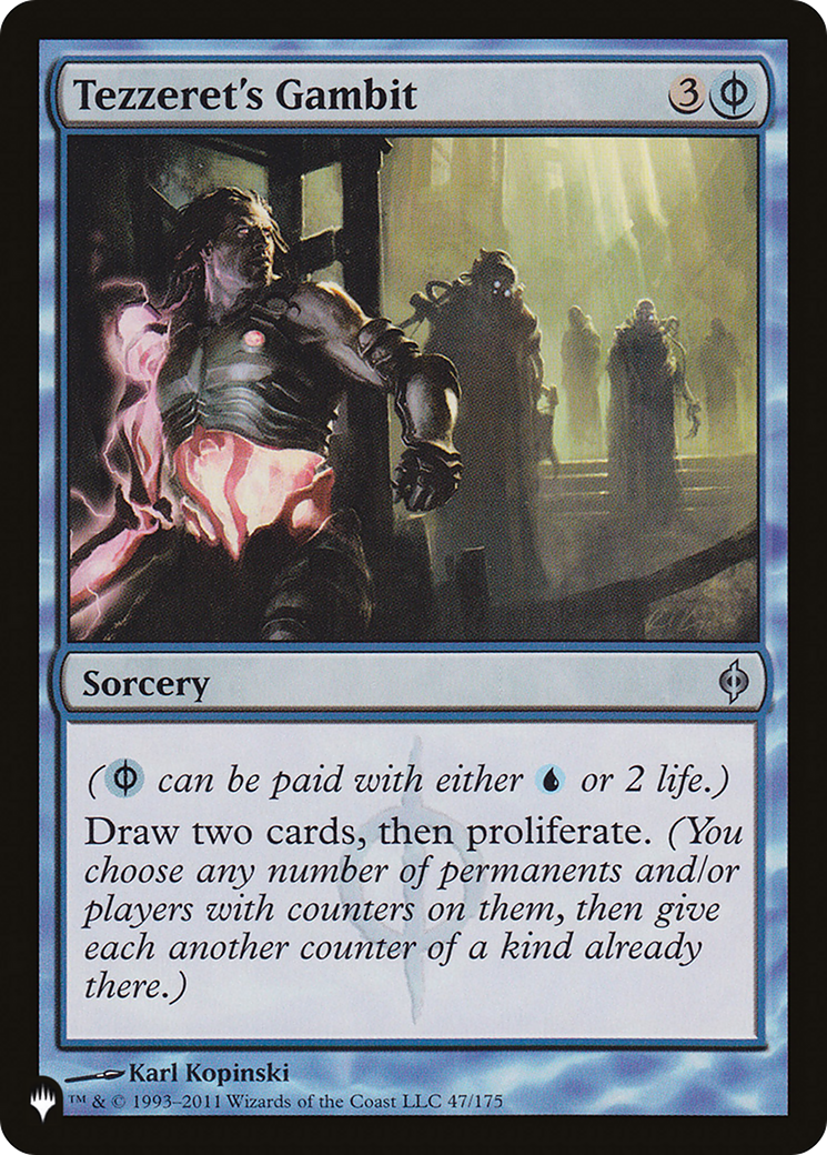 Tezzeret's Gambit [The List] | Eastridge Sports Cards & Games