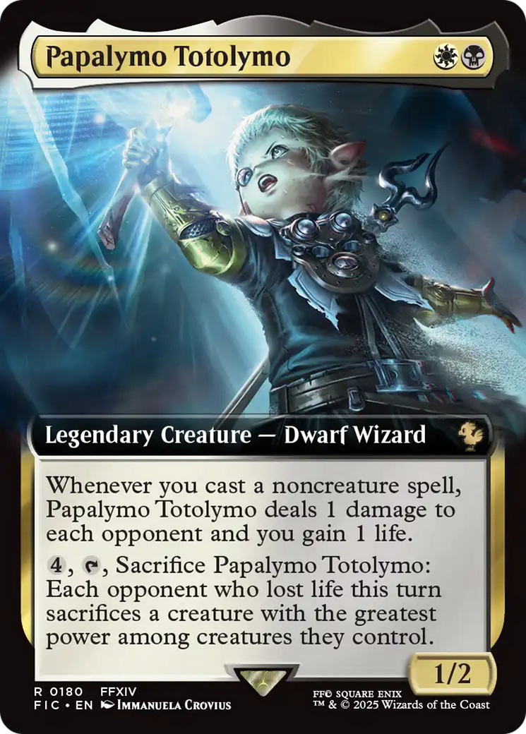 Papalymo Totolymo (Extended Art) [FINAL FANTASY Commander] | Eastridge Sports Cards & Games