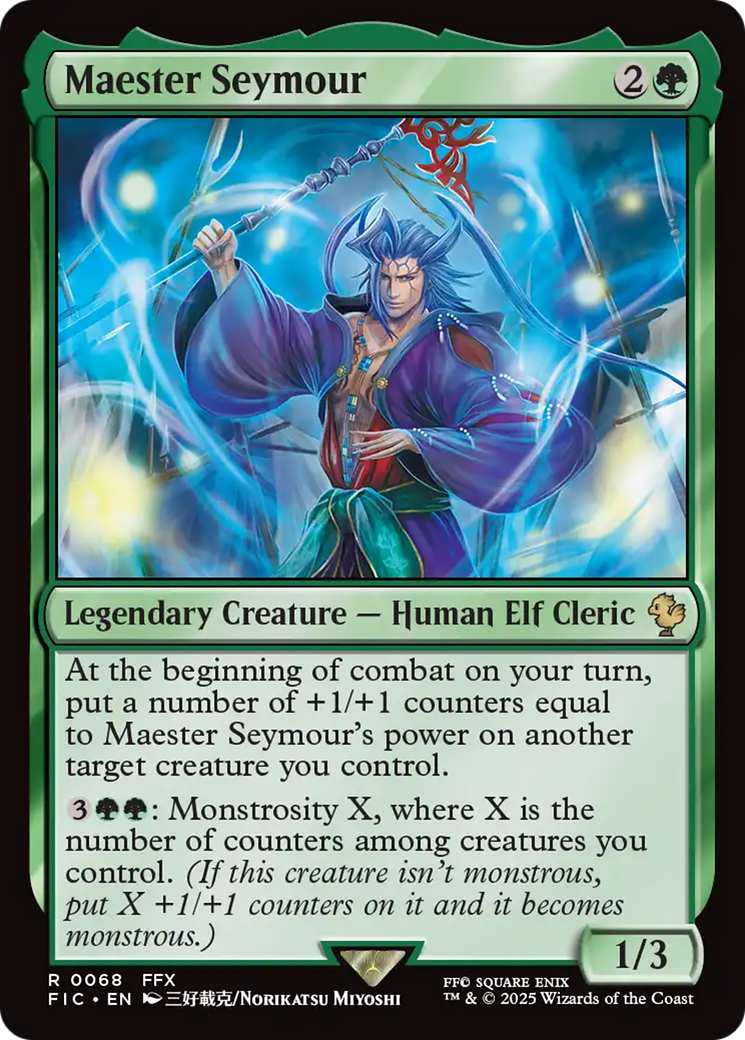Maester Seymour [FINAL FANTASY Commander] | Eastridge Sports Cards & Games