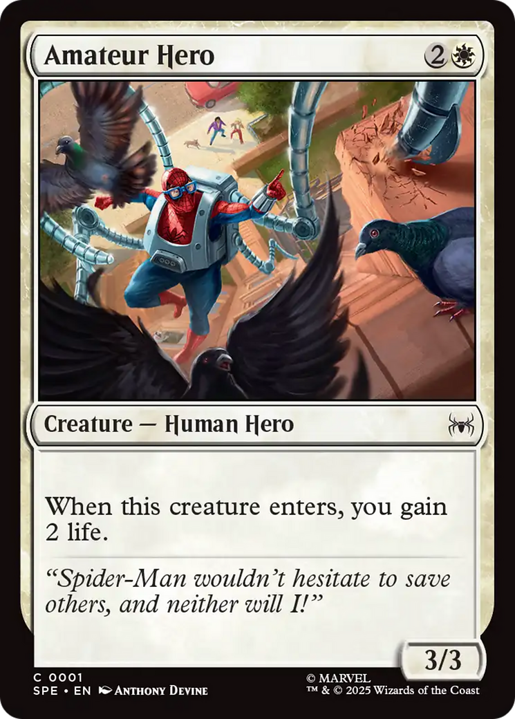 Amateur Hero [Marvel's Spider-Man: Eternal-Legal] | Eastridge Sports Cards & Games